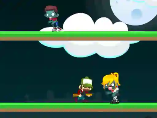 Žaidimas Zombies Jump internete