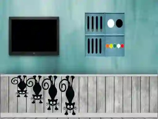 Žaidimas Kitty House Escape internete