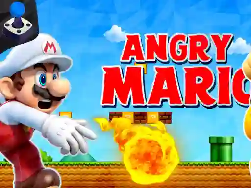 Žaidimas Angry Mario internete