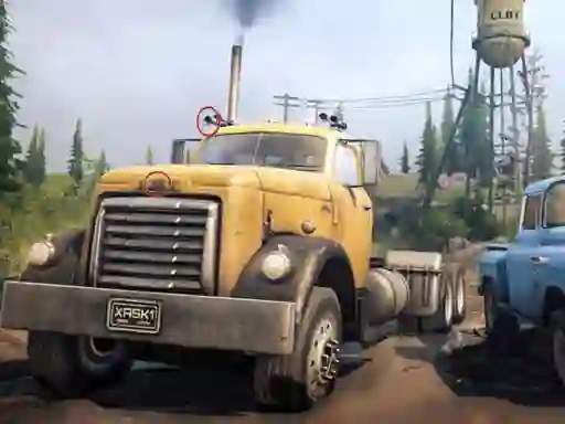 Žaidimas Offroad Trucks Differences internete