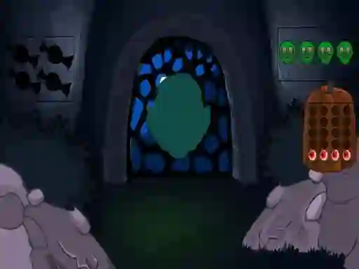 Žaidimas Green Monster Forest Escape internete