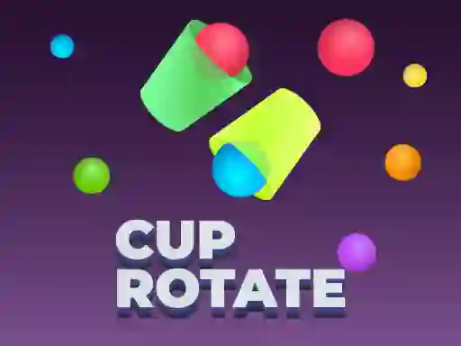 Žaidimas Cup Rotate Falling Balls internete