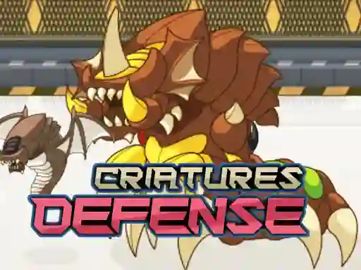 Žaidimas Criatures Defense internete