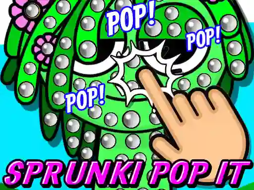 Žaidimas Sprunki Pop It internete