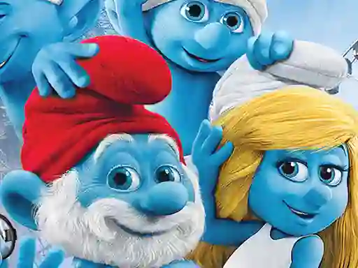 Žaidimas Smurf Jigsaw Puzzle Collection internete