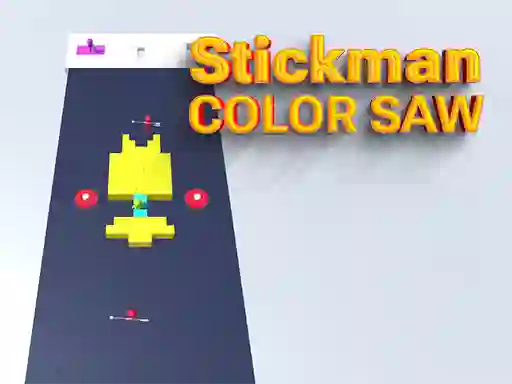 Žaidimas Stickman Color Saw internete
