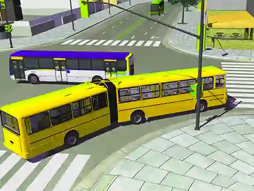 Žaidimas Bus crazy driver internete