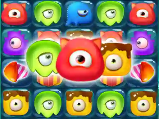 Žaidimas Monster Candy Crush internete