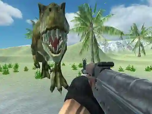 Žaidimas Dino island rampage internete