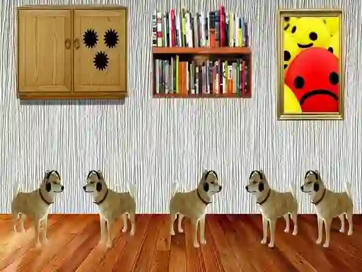 Žaidimas Dog Room Escape internete