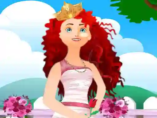 Žaidimas Princess Merida Wedding internete
