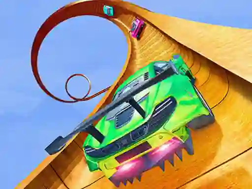 Žaidimas Mega Ramp Car Stunt Racing Mania internete