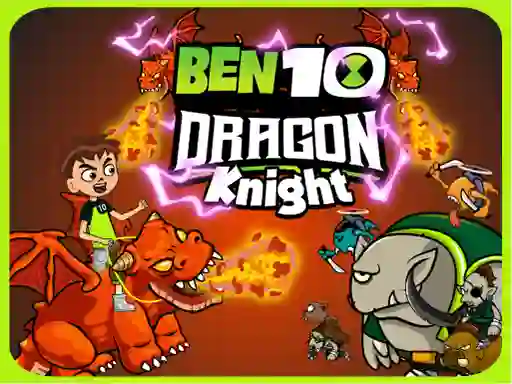 Žaidimas Ben 10 Dragon Knight internete