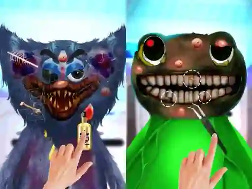 Žaidimas Huggy ASMR Monster Makeover internete