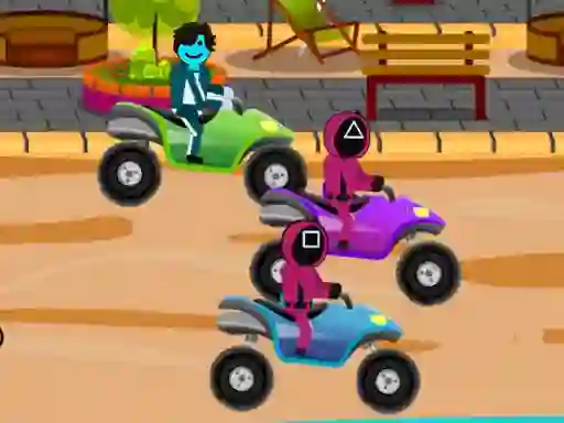 Žaidimas Squid Gamer Buggy Raging internete