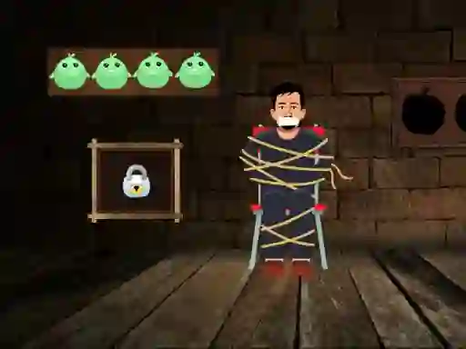 Žaidimas The Man Escape internete