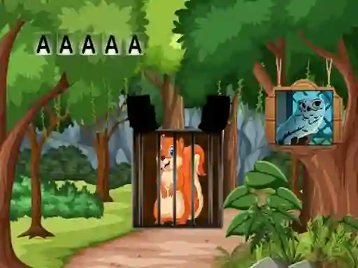 Žaidimas Rescue The Cute Squirrel internete