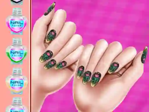 Žaidimas Royal Theme Nail Art DIY internete
