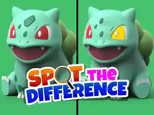Žaidimas Pokimon Spot the differences internete