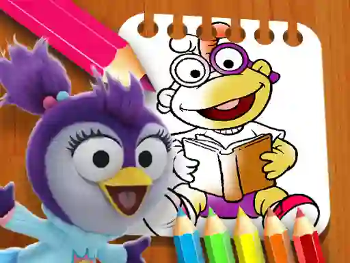 Žaidimas Muppet Babies Coloring Book internete