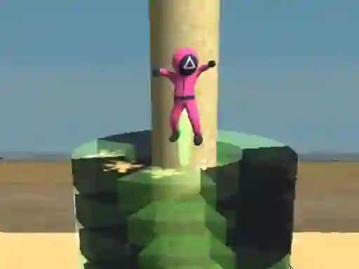 Žaidimas Glass Challenge Squid Game internete