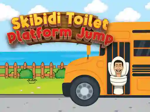 Žaidimas Skibidi Toilet Platform Jump internete
