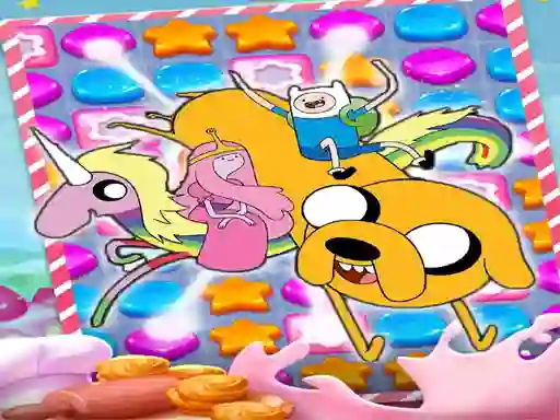 Žaidimas Adventure Time Match 3 Games internete