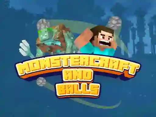 Žaidimas Monstercraft and Balls internete