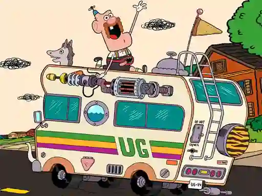 Žaidimas Uncle Grandpa Hidden internete