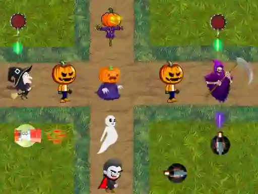 Žaidimas Halloween Ghouls internete