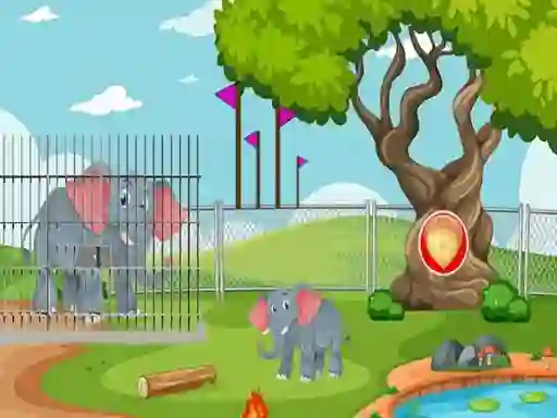 Žaidimas Rescue The Elephant Calf 2 internete