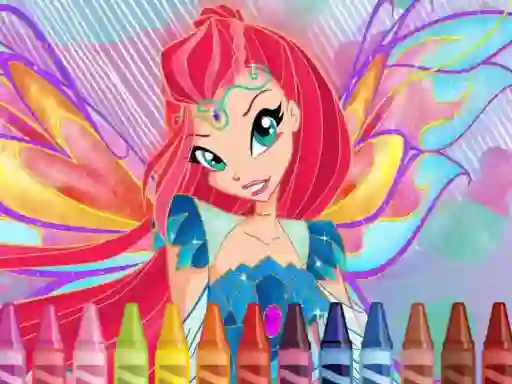 Žaidimas Winx Coloring internete