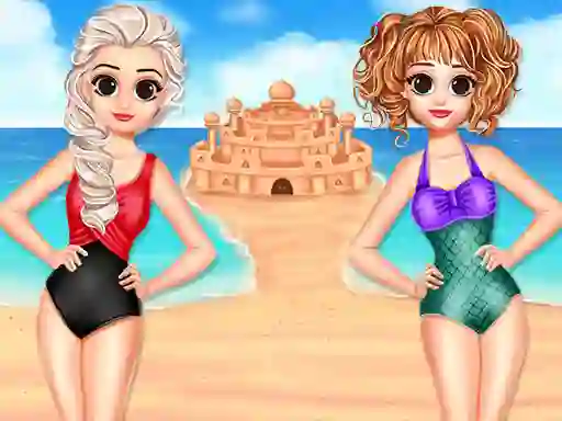 Žaidimas Princess Summer Sand Castle internete