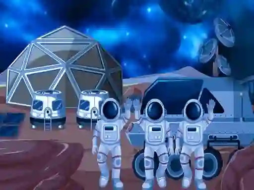 Žaidimas Space Girl Escape internete