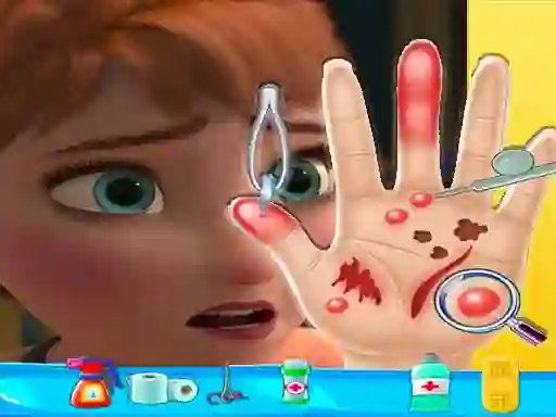 Žaidimas Anna hand doctor internete