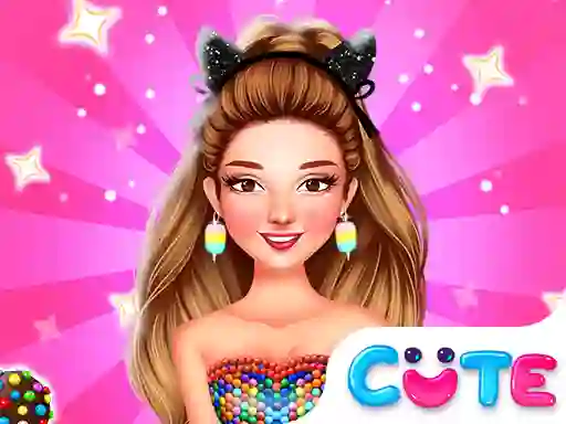 Žaidimas Celebrity Love Candy Outfits internete