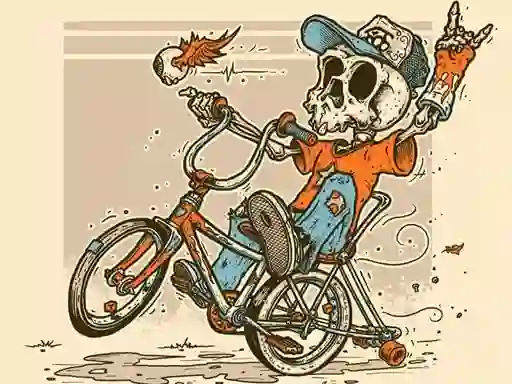 Žaidimas Halloween Bike Ride internete