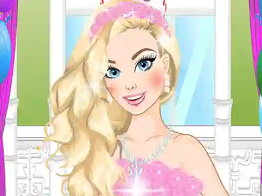 Žaidimas Barbie Birthday Dressup internete