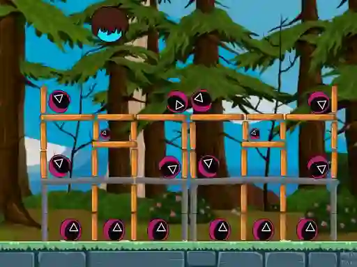 Žaidimas Angry Shoot Squid Game internete