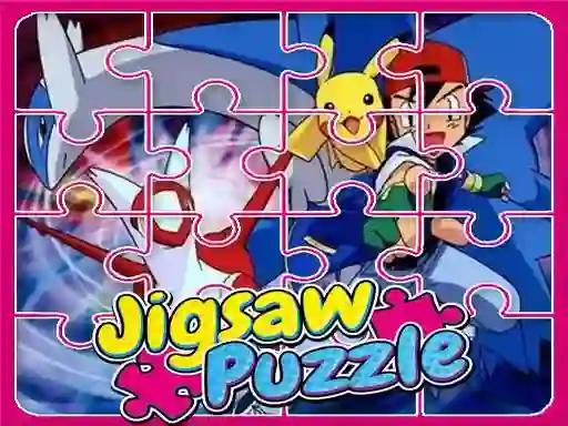 Žaidimas Pokemon Jigsaw Rush internete