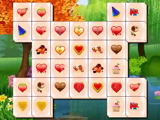 Žaidimas Valentines Day Mahjong internete