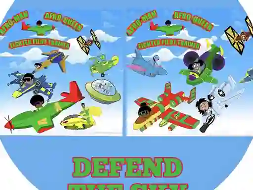 Žaidimas Afro-man  Afro-queen Fighter Pilot Trainer internete