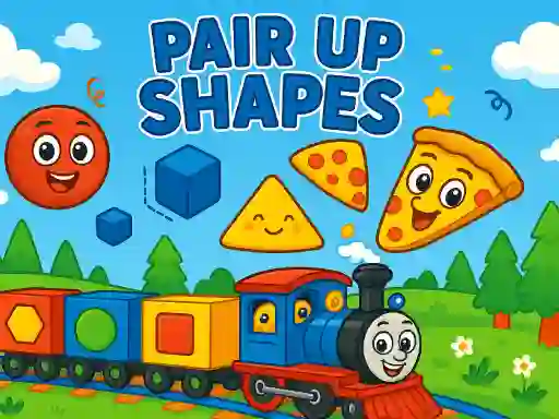 Žaidimas Pair Up Shapes internete