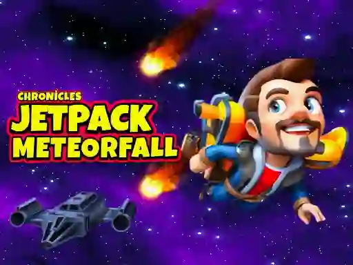 Žaidimas Jetpack Meteorfall internete