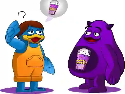 Žaidimas Grimace Monster Dop Story internete