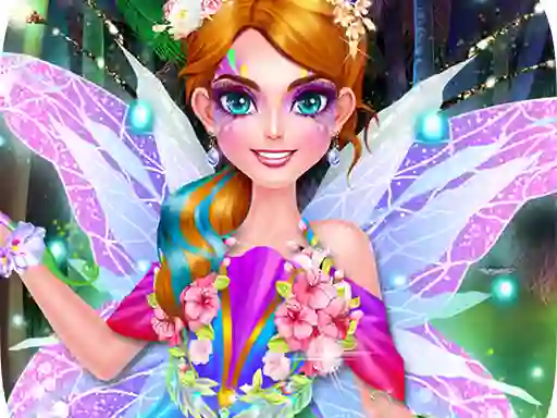 Žaidimas Fairy Magic Makeover Salon Spa internete