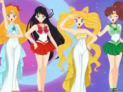 Žaidimas Sailor Moon Character Creator internete