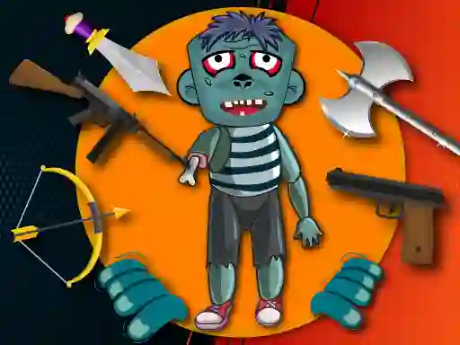 Žaidimas Kick The Zombie internete