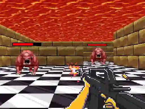 Žaidimas Retro FPS Escape internete