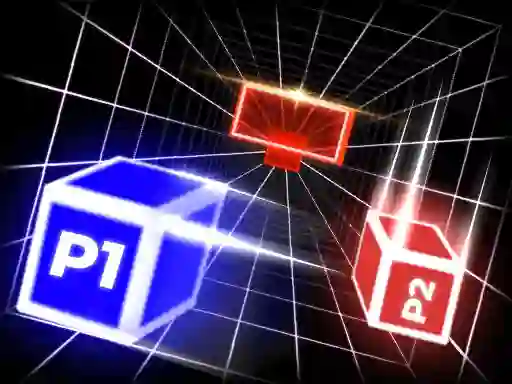 Žaidimas Two Cubes 3D internete